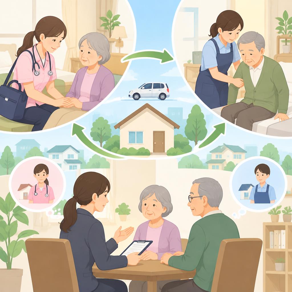 必要なときに、必要な支援を。定期巡回訪問サービスとは
