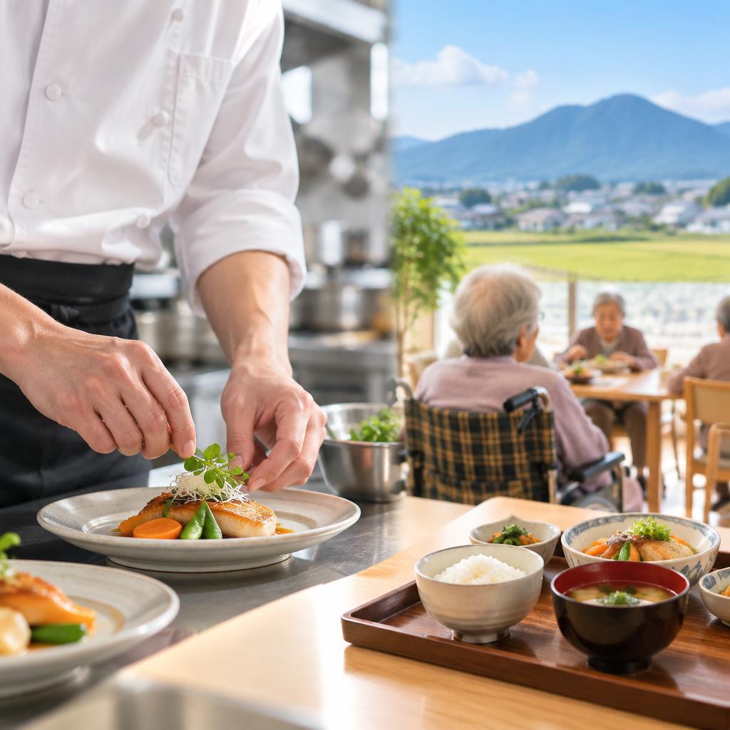 みやま市で料理人経験を活かす、新たなキャリアの選択肢。介護の現場で「食」の力を届けませんか？