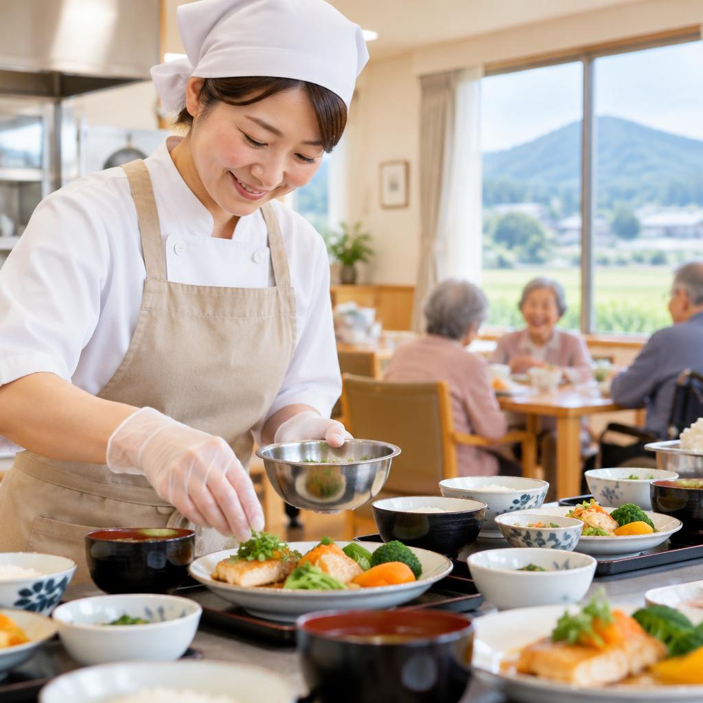 みやま市のグループホームで、食事から笑顔をつくる。待遇・福利厚生も大切にした調理師の求人