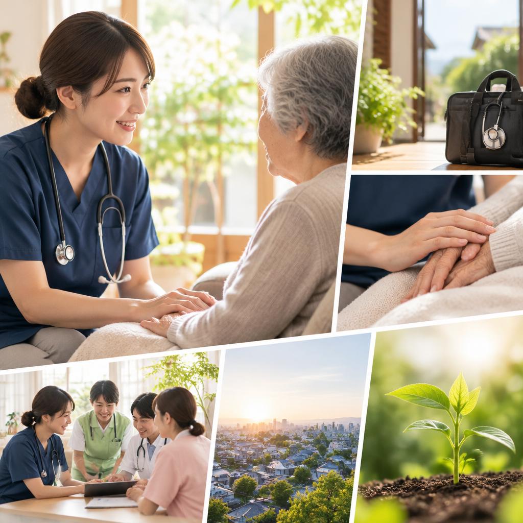 病院の先にある看護のやりがい。暮らしに寄り添う可能性
